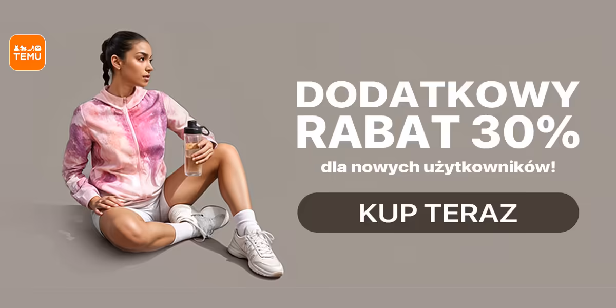 TEMU: -30% dla nowych użytkowników