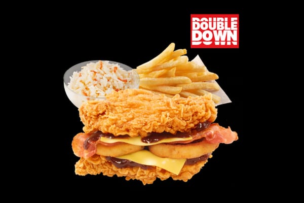 KFC: 37,99 zł za zestaw Double Down