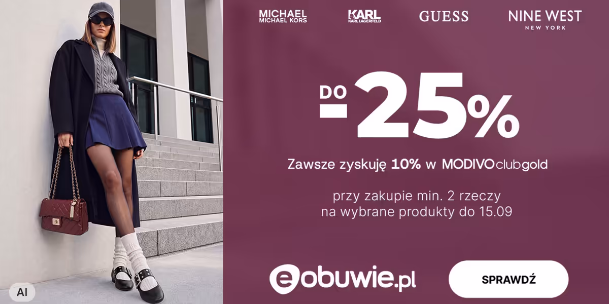 eobuwie.pl: KOD rabatowy Do -25% na eobuwie.pl