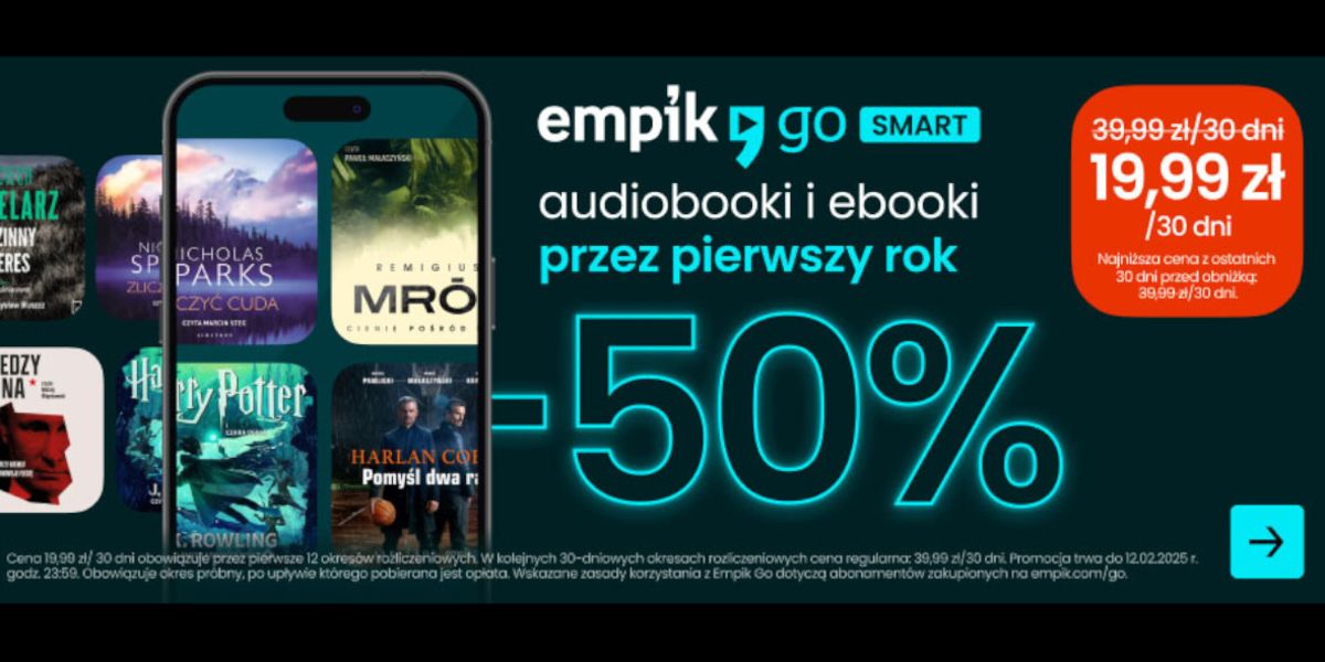 Empik: -50% na Empik Go Smart