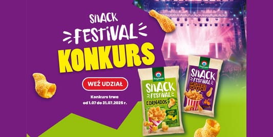 Loterie i Konkursy: Konkurs Snack Festival 09.07.2025