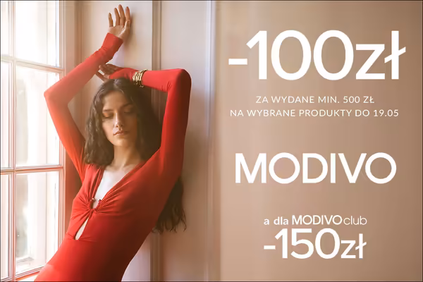 : KOD rabatowy do -150 zł za wydane min. 500 zł