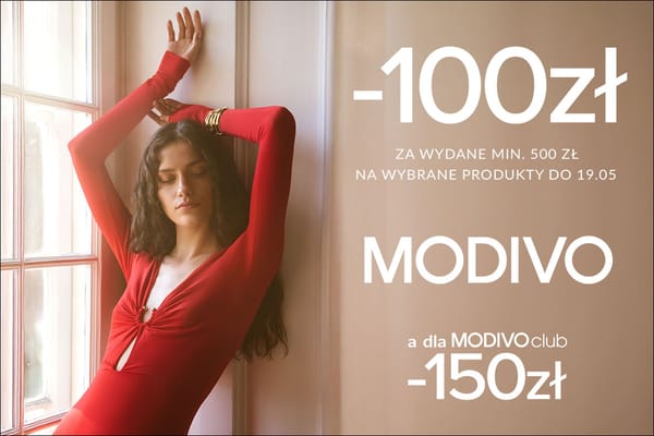 : KOD rabatowy do -150 zł za wydane min. 500 zł