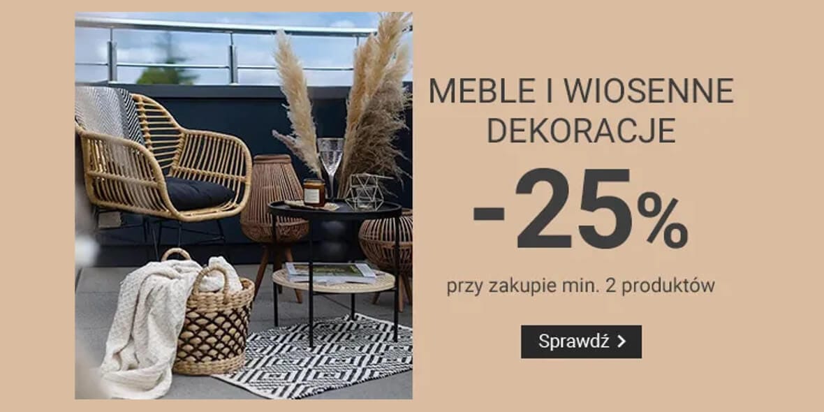 Smyk: -25% na meble i wiosenne dekoracje 06.05.2025