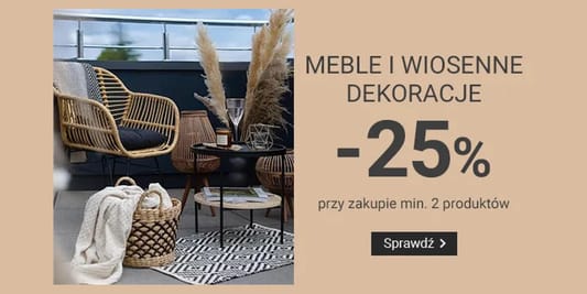 Smyk: -25% na meble i wiosenne dekoracje 06.05.2025