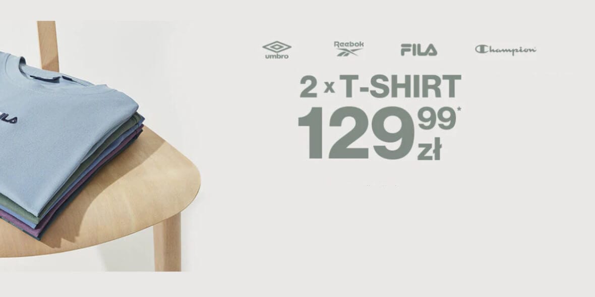 50 style: 129,99 zł za 2 T-shirty 06.05.2025