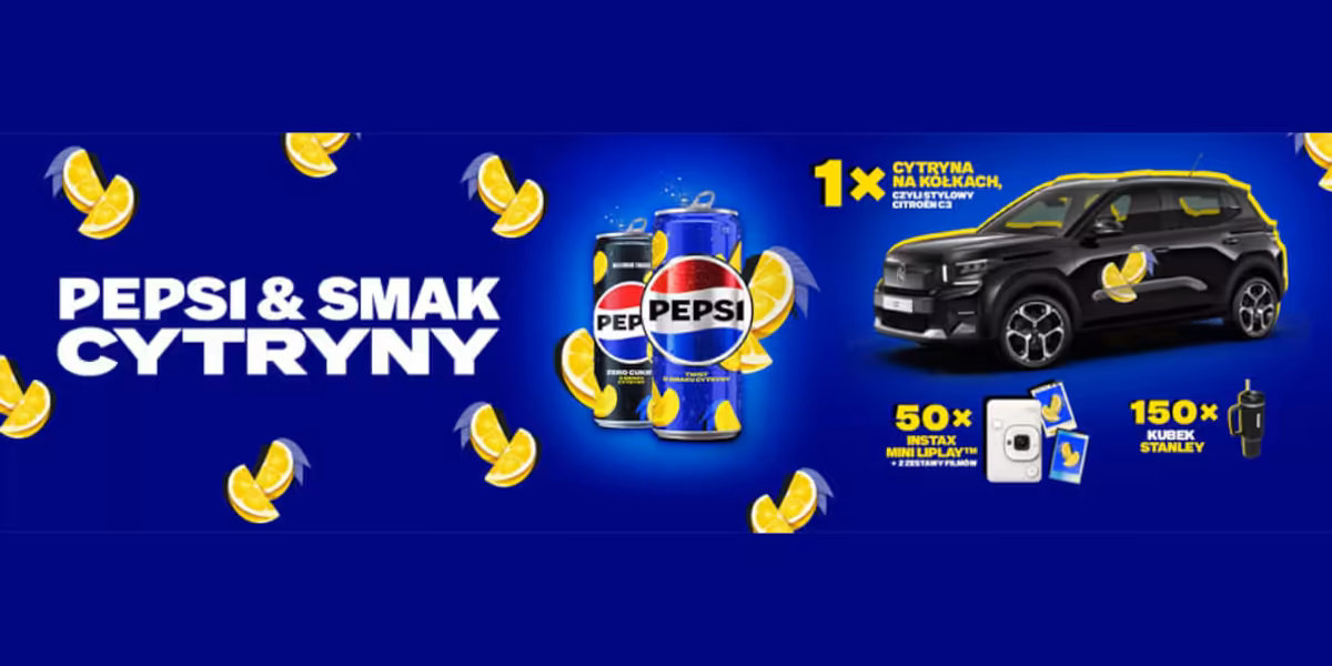 Loterie i Konkursy: Konkurs Pepsi Twist 2025