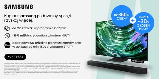 Samsung: Do -350 zł w programie OdZysk 19.03.2025