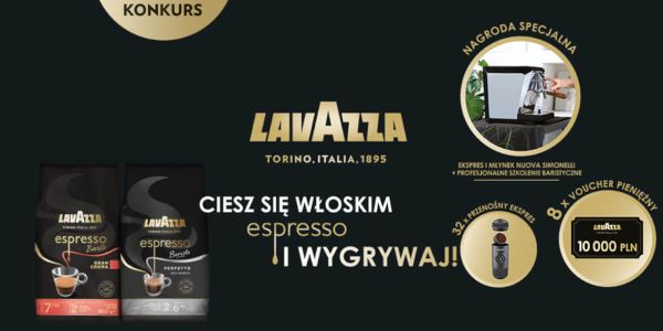 Loterie i Konkursy: KONKURS Ciesz się włoskim espresso 02.09.2024