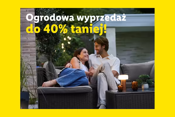 Lidl: ONLINE Ogrodowa wyprzedaż do -40%