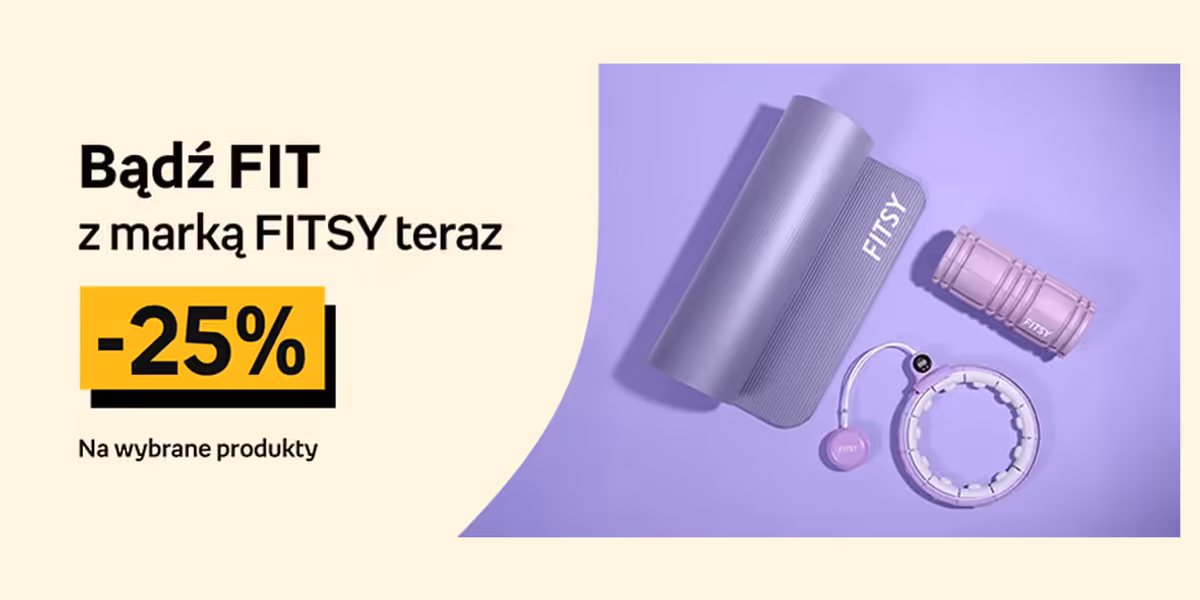 Empik: -25% na artykuły do fitnessu