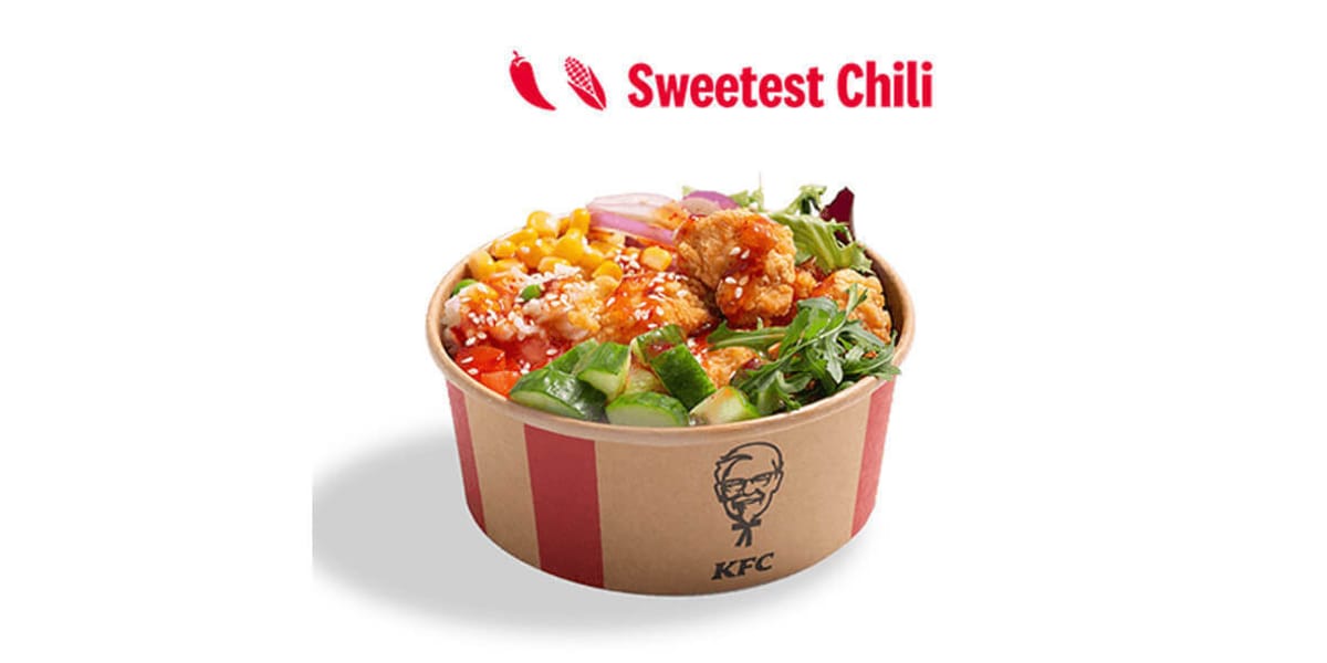 KFC: 27,72 zł za Sweetest Chili Poke Bowl