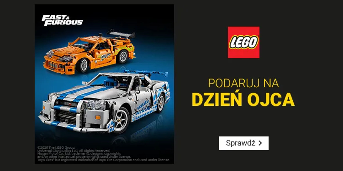 Smyk:  Zestawy LEGO na Dzień Ojca 12.06.2025
