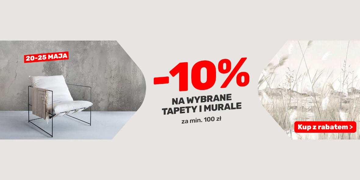 Bricomarche: -10% na tapety i murale 20.05.2025