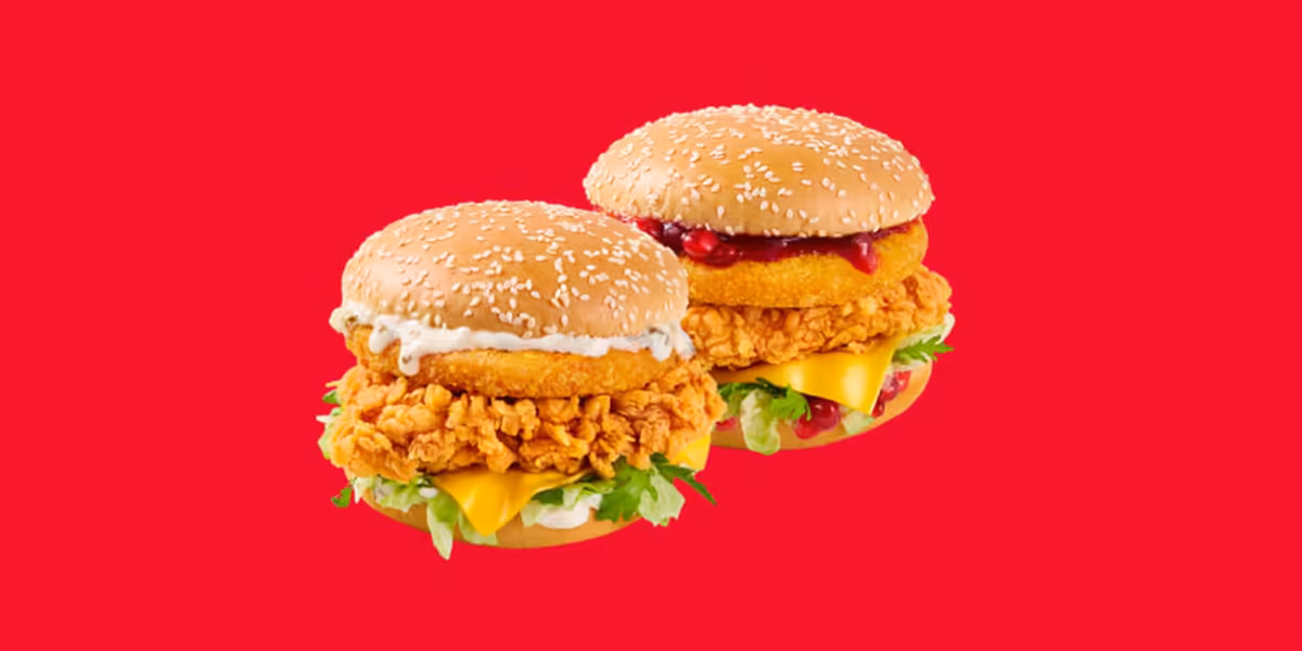 KFC: 49 zł za 2 x Zinger Cheezy Crunch