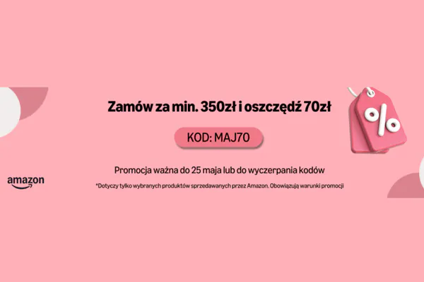 : KOD rabatowy -70 zł na Twoje zakupy