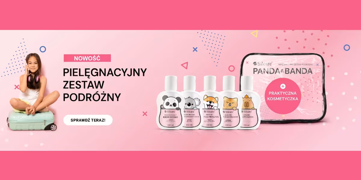 Silcare.com: Pielęgnacyjny zestaw podróżny Panda&Banda!