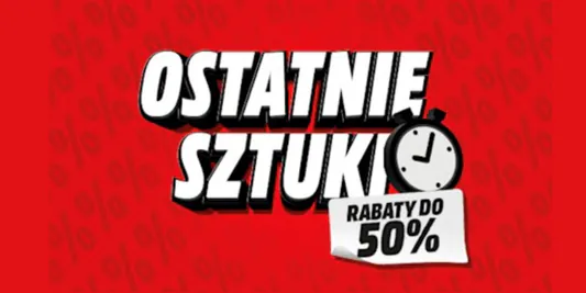 Media Markt: Do -50% na ostatnie sztuki 29.01.2026