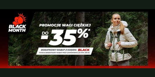 Sportano.pl: KOD rabatowy do -35% na Black Month 07.11.2025