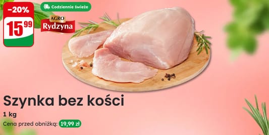 Dino: -20% na szynkę bez kości 05.05.2025