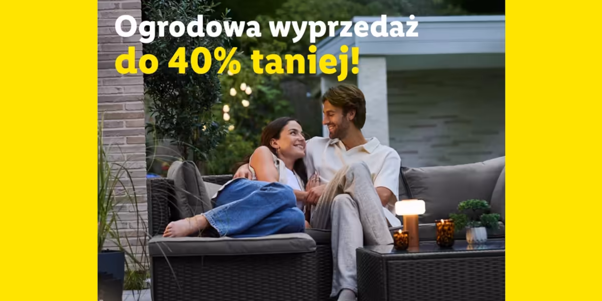 Lidl: ONLINE Ogrodowa wyprzedaż do -40%