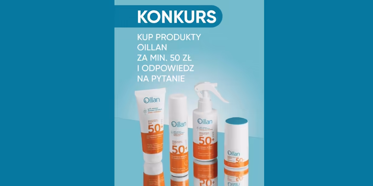 Loterie i Konkursy: Konkurs Oillan daje wakacyjną radość