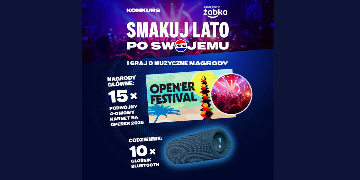 Żabka:  Konkurs Pepsi 30.05.2025