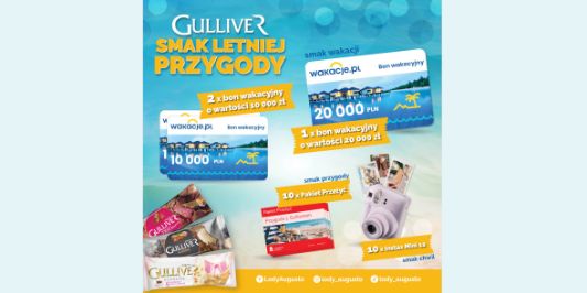 Loterie i Konkursy: Konkurs Gulliver – smak letniej przygody 26.06.2024