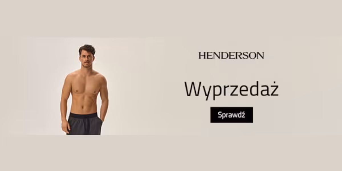 Henderson: Wielka wyprzedaż