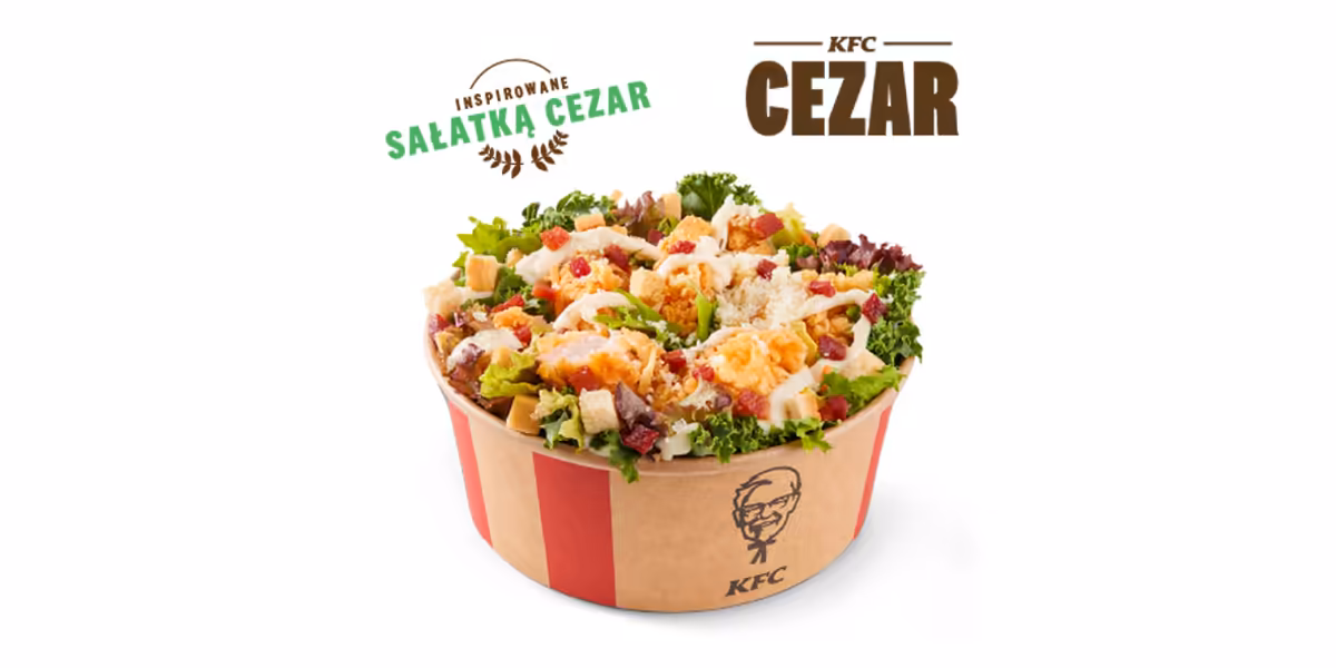 KFC: 27,99 zł za Sałatkę Cezar