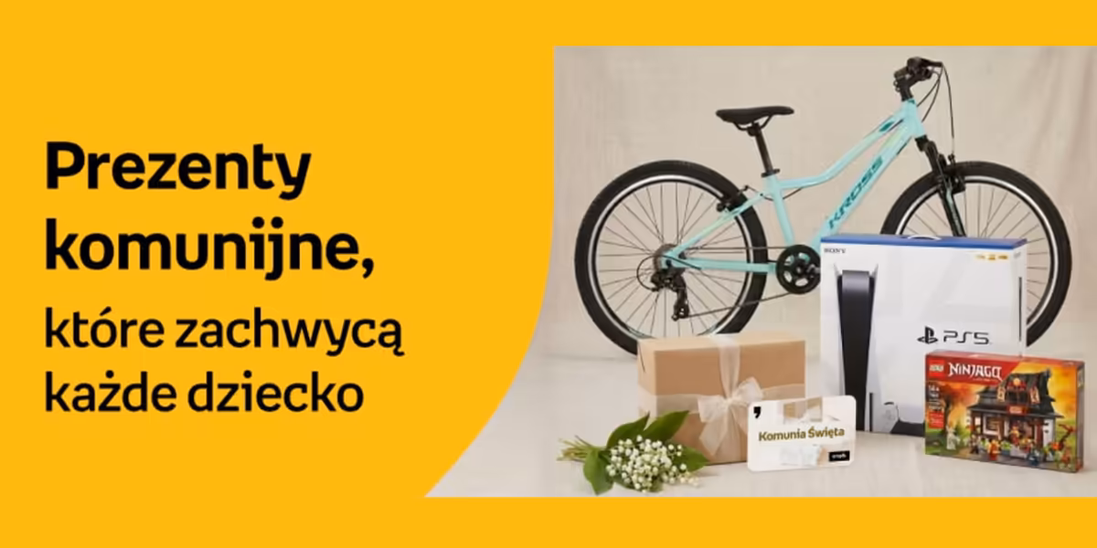 Empik: Do -40% na prezenty na Komunię