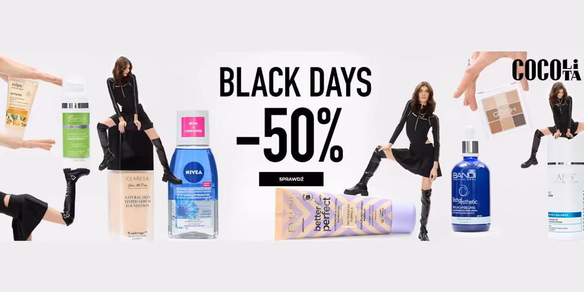 Cocolita: Do -50% na Black Days