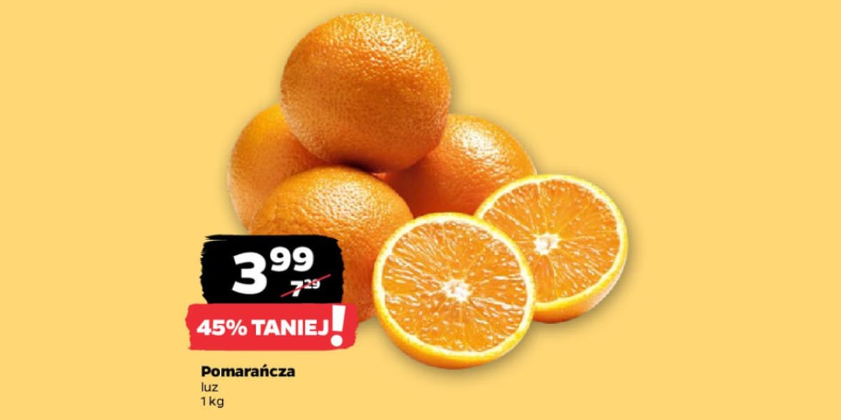 Netto: -45% na pomarańcze 24.03.2025