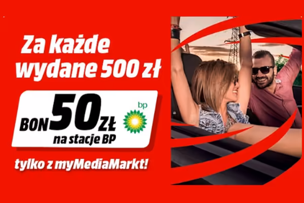 : BON 50 zł na stacje BP za każde wydane 500 zł