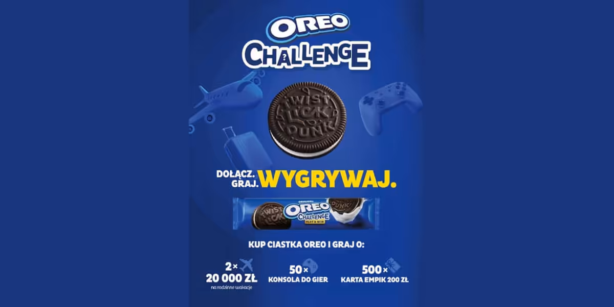 Loterie i Konkursy: Loteria Oreo Challenge 2026
