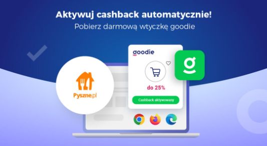 Pyszne.pl:  Aktywuj cashback automatycznie! 02.07.2024