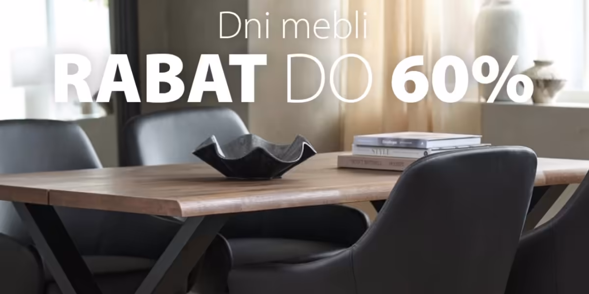 Jysk: Do -60% na wybrane meble