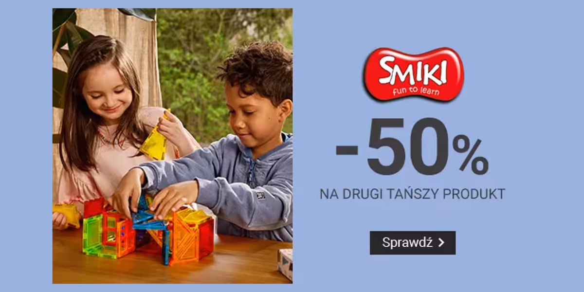 Smyk: -50% na produkty Smiki