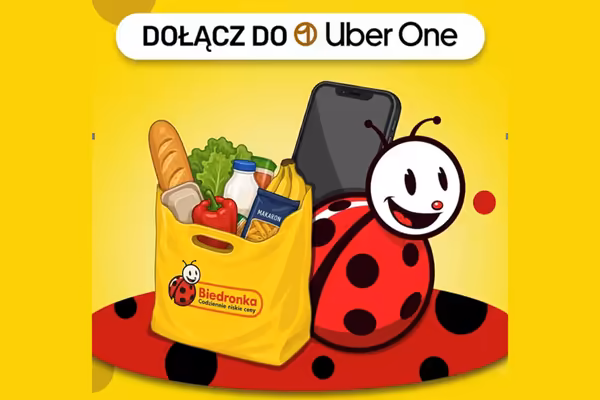 Biedronka: Za darmo 3 miesiące Uber One