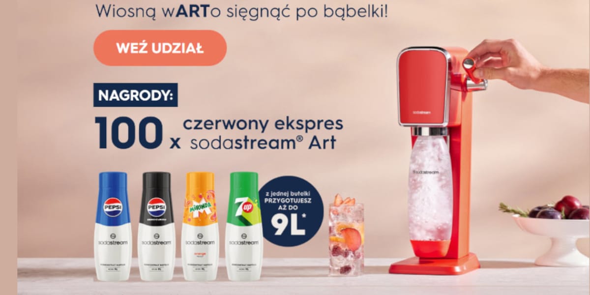 Biedronka: Konkurs SodaStream ART