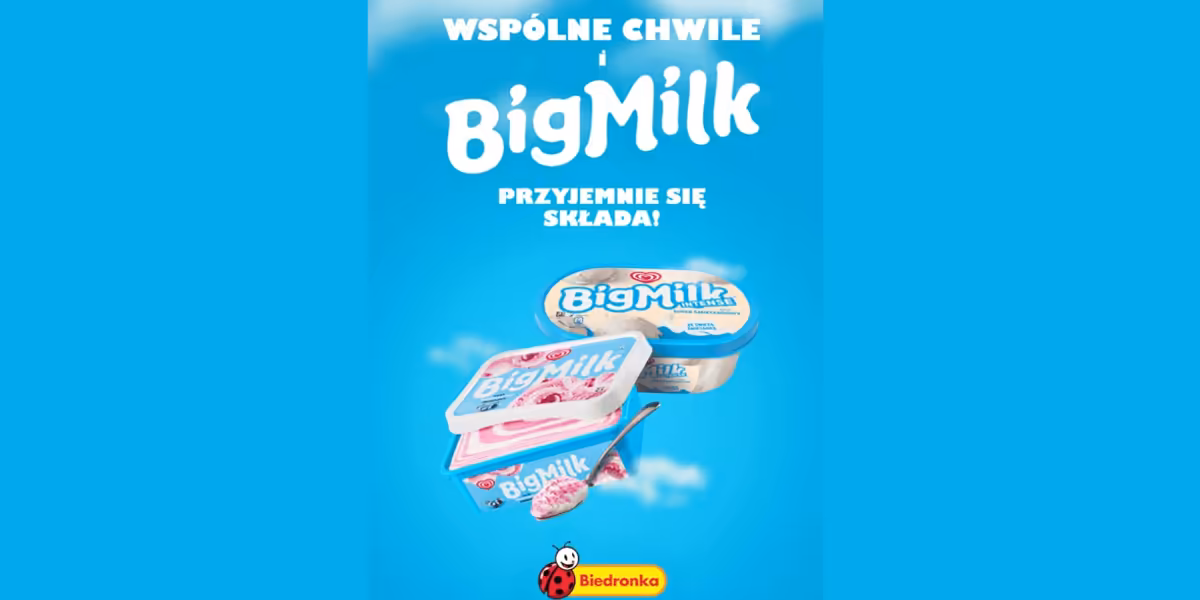 Biedronka: Loteria Wspólne chwile i BigMilk