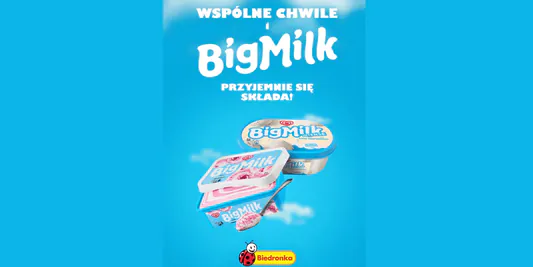Biedronka: Loteria Wspólne chwile i BigMilk 11.06.2025
