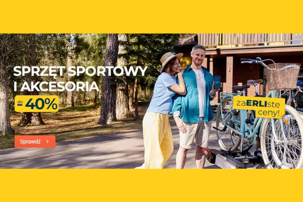 : Do -40% na sprzęt sportowy i akcesoria