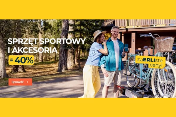 : Do -40% na sprzęt sportowy i akcesoria