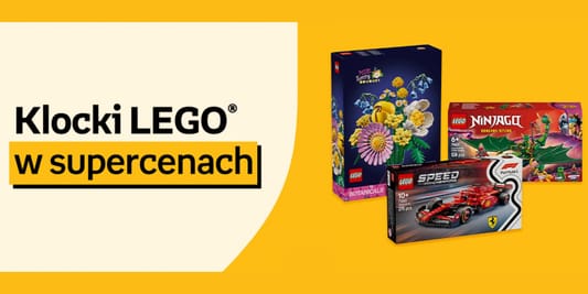 Empik:  Klocki LEGO w supercenach 21.05.2025