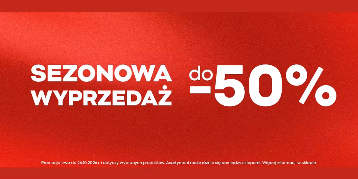 Pepco: Do -50% na sezonowej wyprzedaży w Pepco