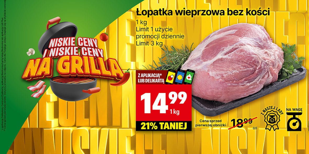 Delikatesy Centrum: -21% na łopatkę wieprzową 05.05.2025