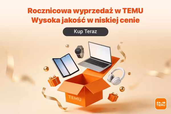 TEMU:  Rocznicowa wyprzedaż w TEMU