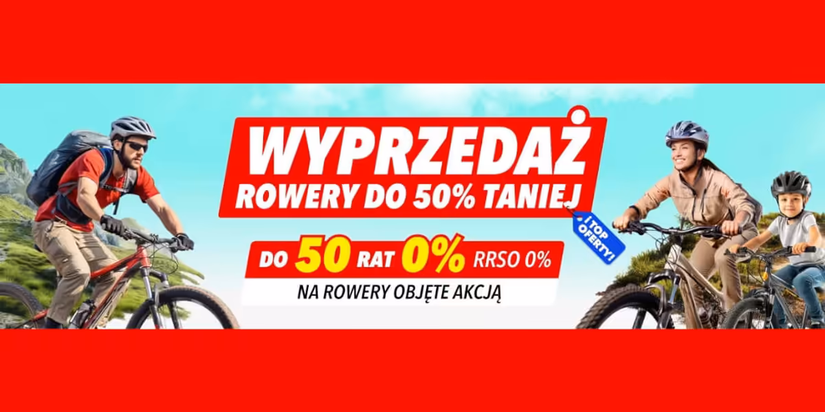 Media Expert: Do -50% na rowery