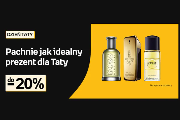 : Do -20% na perfumy i kosmetyki na Dzień Ojca